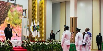 Gubernur Papua Tengah Resmi Lantik Bupati dan Wakil Bupati Puncak Jaya