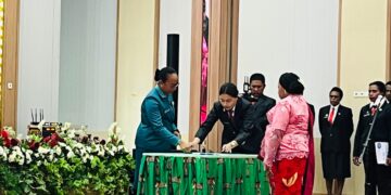 Ketua TP PKK Puncak Jaya yang Baru Resmi Dilantik