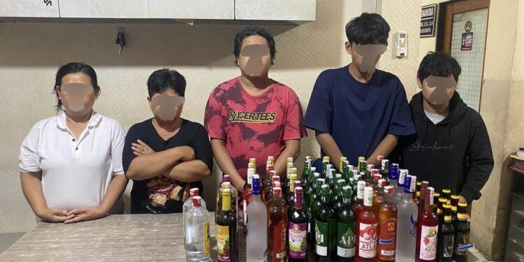 Cegah Gangguan Kamtibmas, Satuan Narkoba Polresta Hunting Pedagang Miras Ilegal