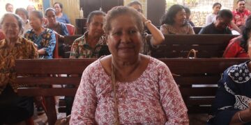 Jelang Hari Bhayangkara ke-79, Jemaat GKI Immanuel APO Jayapura Sampaikan Rasa Syukur atas Bantuan Sosial dari Polda Papua