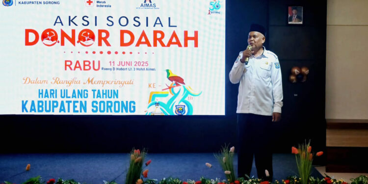 Ucapkan Terima Kasih Wakil Bupati Sutejo Kepada Semua Pihak Yang Peringati HUT Kab. Sorong Dengan Kegiatan Penuh Manfaat