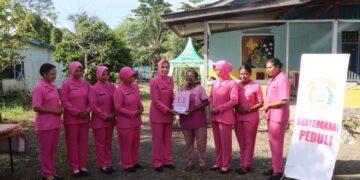 Jelang Hari Bhayangkara ke-79, Polda Papua Tengah Gelar Anjangsana dan Kunjungan ke Warakawuri.