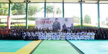 323 Atlet Ramaikan Kejuaraan Pencak Silat Piala Pangdam XVII/Cenderawasih