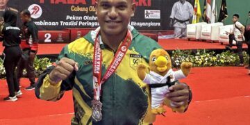 Hari Bhayangkara ke-79 : Luar Biasa, Personel Polda Papua Tengah Raih Medali Perak di Kejuaraan Kapolri Cup 2025