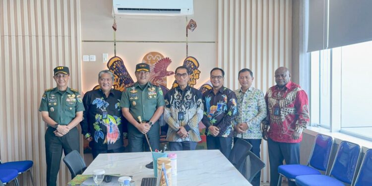 Silaturahmi Hangat Danrem 172/PWY dan BRI Jayapura, Sinergi untuk Papua