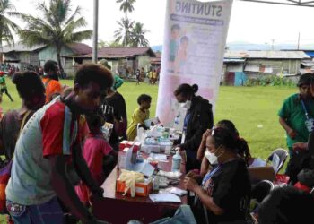 Kembali Gelar Pemeriksaan Gratis di Burmeso, Masyarakat Mamberamo Mau Mari-Yo Pimpin Papua