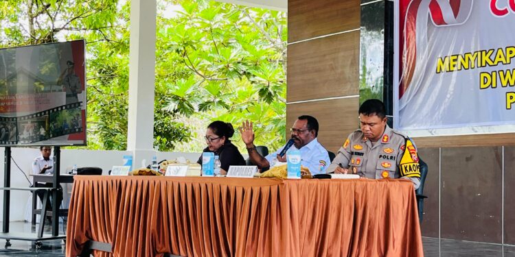 Coffee Morning Menyikapi Perkembangan Kamtibmas di Nabire