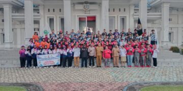 Bupati Nabire Lepas 90 Kontingen FORNAS KORMI Menuju Mandalika