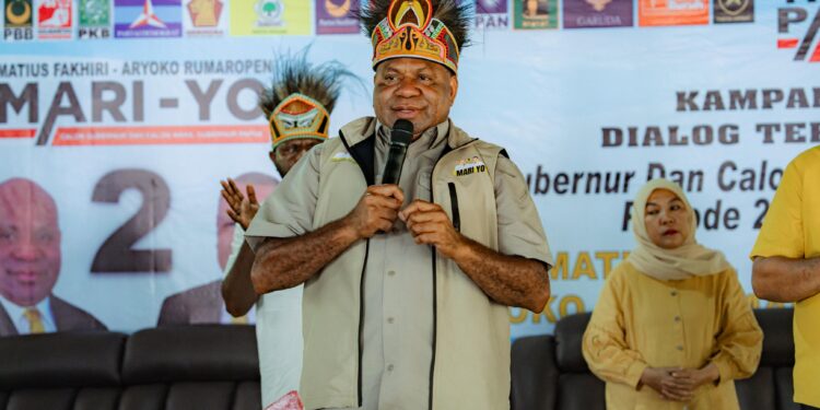 Cagub MDF Janji Bawa Perubahan Untuk Kesejahteraan Masyarakat Waropen