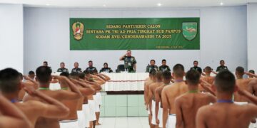 Pangdam Pimpin Pantukhir Calon Bintara PK TNI AD