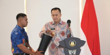 ‎Pj Gubernur Papua Agus Fatoni Ajak Masyarakat Wujudkan PSU Damai