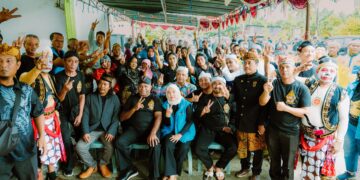 Masyarakat Jawa Ikrarkan Dukungan Menangkan Pasangan Mari-Yo di Biak Numfor