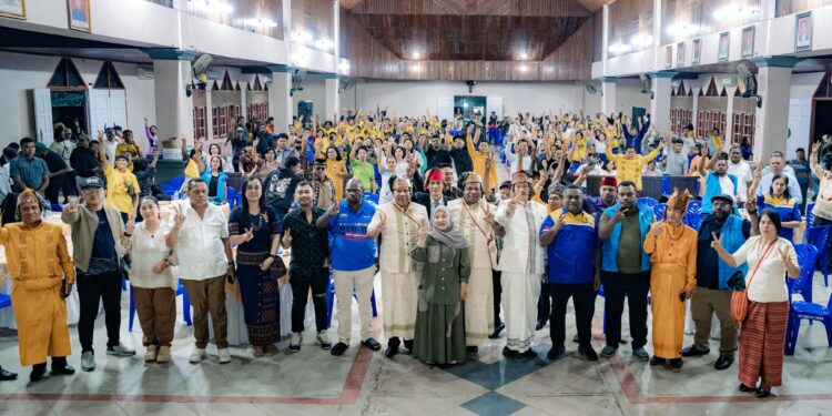 Masyarakat Nusantara Tegak Lurus Bersama Mari-Yo Jelang PSU di Papua