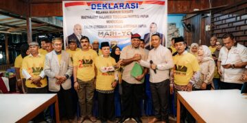 Ribuan Masyarakat KKST Provinsi Papua Dipastikan Menangkan Mari-Yo di PSU