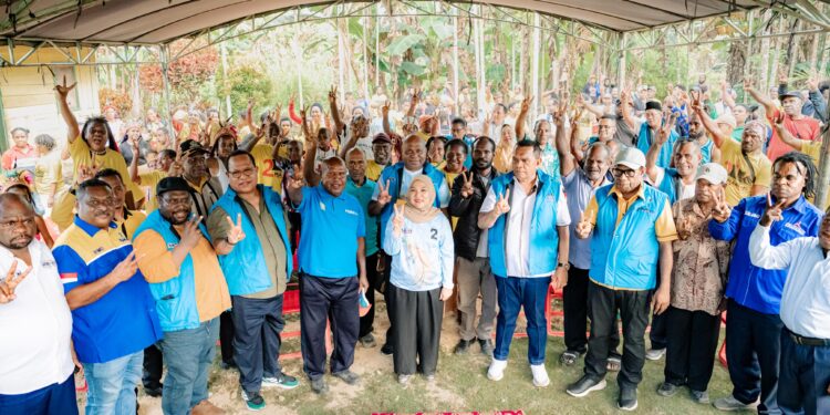 Masyarakat Lapago Mepago Berikan Pernyataan Terbuka Siap Menangkan  Mari-Yo di PSU