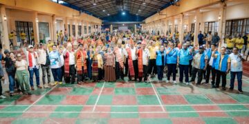 Komunitas Batak Kota Kabupaten Jayapura dan Keerom Deklarasi Dukung Mari-Yo di PSU