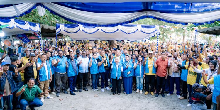 Tegak Lurus Dengan Aturan Partai Abisai Rollo Dukung Pasangan Mari-Yo di PSU