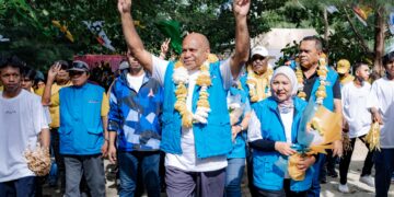 Ratusan Warga Padati Deklarasi Relawan Kepulauan Kei Maluku Tenggara For Mari-Yo