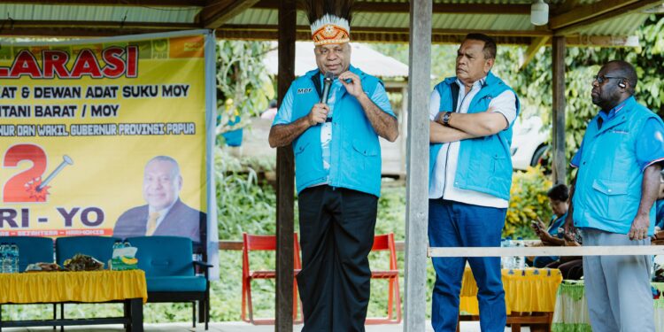 Pasangan Mari-Yo Akan Libatkan Masyarakat Adat Pada Setiap Pembangunan di Papua