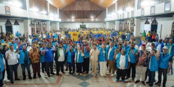 Deklarasi Lapago – Mepago Disertai Penobatan Matius Fakhiri Sebagai Kepala Suku