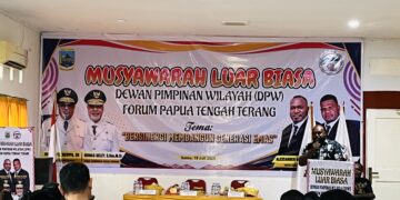 DPW FPT2 Gelar Musyawarah Luar Biasa di Nabire