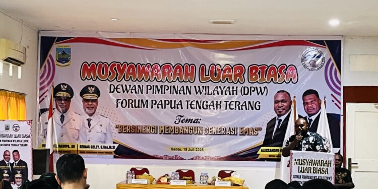 DPW FPT2 Gelar Musyawarah Luar Biasa di Nabire