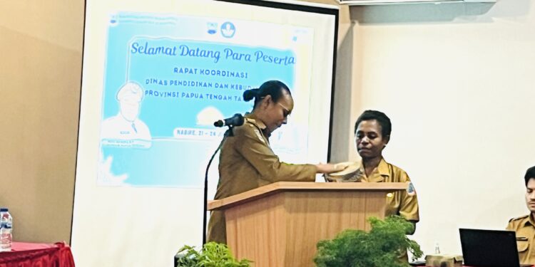 Rakor Dinas Pendidikan Papua Tengah Tekankan Kolaborasi