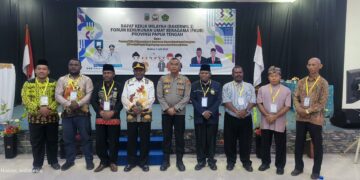 Pemprov Papua Tengah Resmi Buka Rakerwil FKUB di Nabire