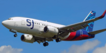 Touchdown!! Maskapai Sriwijaya Air Mendarat di Wamena, Ibukota Provinsi Papua Pegunungan