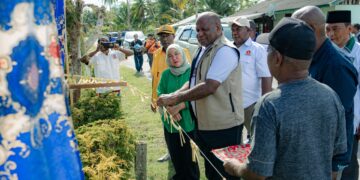 Resmikan Posko Pemenangan di Pulau Numfor Ini Pesan MDF ke Relawan dan Pendukung