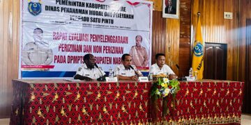 Rapat Evaluasi Tik Teknis Perijinan dengan OPD Sektor Perijinan