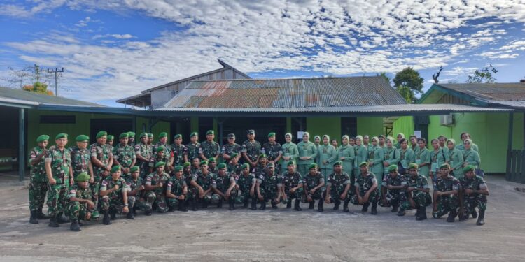 Pangdam XVII/Cenderawasih Beri Semangat dan Motivasi kepada Prajurit dan Persit di Kabupaten Mappi