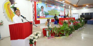 Pj Gubernur Papua Agus Fatoni Ajak Masyarakat Waropen Jaga Keamanan dan Sukseskan PSU 6 Agustus