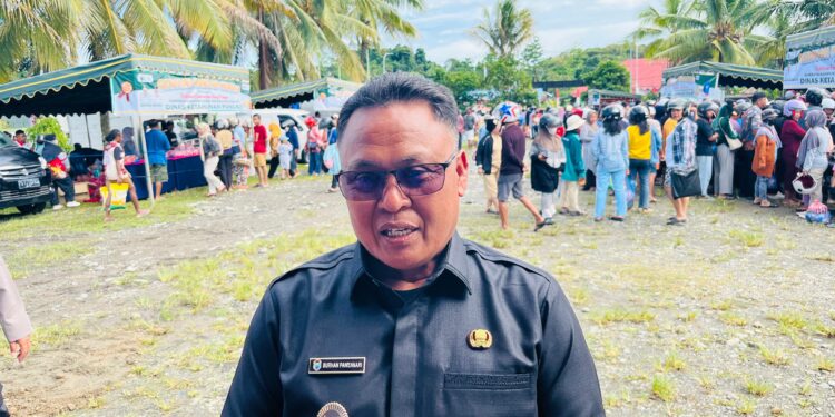 Wakil Bupati Nabire Burhanuddin Pawennari: Gerakan Pangan Murah Sebagai Program Kerja Pemerintah untuk Masyarakat