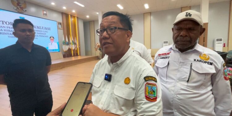 Pemprov Papua Tengah Evaluasi LPj Dana Hibah Tahun Anggaran 2024