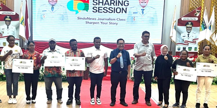 SindoNews Sharing Session Journalism di Nabire Resmi Ditutup