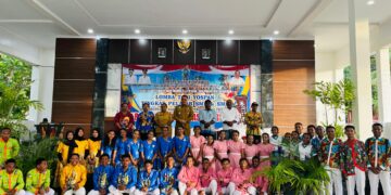 Tari Yospan Jadi Ajang Pelajar Nabire Gali Identitas Budaya