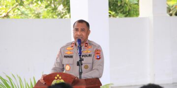 JELANG OPS JARAN NOKEN 2025, POLDA PAPUA TENGAH GELAR LATIHAN PRA OPERASI