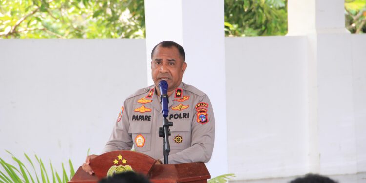 JELANG OPS JARAN NOKEN 2025, POLDA PAPUA TENGAH GELAR LATIHAN PRA OPERASI