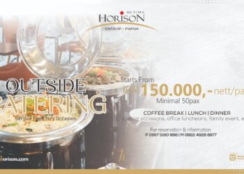Lakukan Inovasi Baru Horison Ultima Entrop Papua Hadirkan Layanan Outside Catering di Jayapura