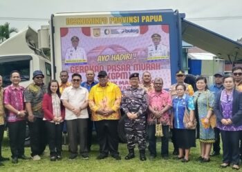 Provinsi Papua Gelar Gerakan Pangan Murah Serentak di Seluruh Kabupaten dan Kota