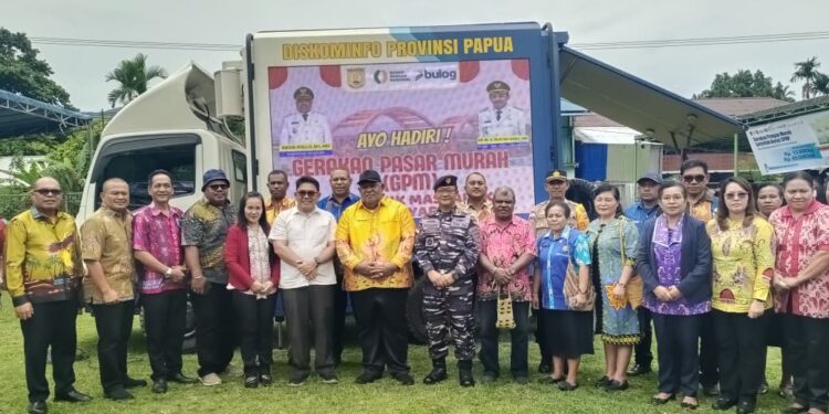 Provinsi Papua Gelar Gerakan Pangan Murah Serentak di Seluruh Kabupaten dan Kota