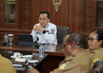 Inflasi di Papua Terkendali, Pj Gubernur Agus Fatoni Pastikan Stok Beras Aman dan Harga Terkendali