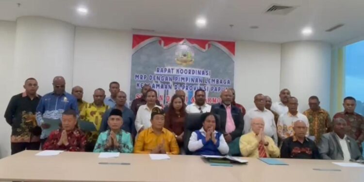 Pj Gubernur, Ketua MRP hingga Tokoh Agama Serukan Jaga Perdamaian dan Harmoni di Tanah Papua