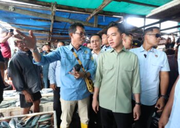 Pj Gubernur Agus Fatoni Dampingi Wapres Tinjau PPI Hamadi: Potensi Perikanan di Papua Cukup Besar