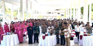 Peringati HUT ke-77 Polwan, Polda Papua Tengah Gelar Doa untuk Negeri dan Maulid Nabi Muhammad SAW