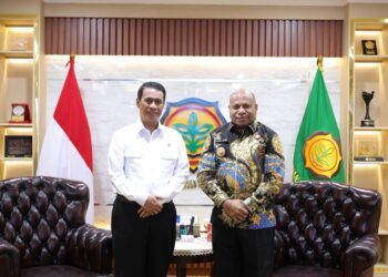 Gubernur Papua Matius Fakhiri Temui Menteri Pertanian Bahas Penguatan Sektor Pertanian
