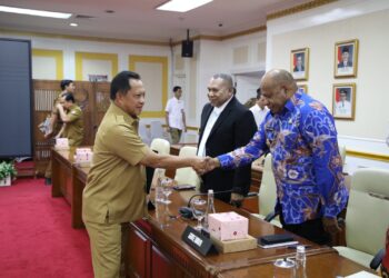 Audiensi Dengan Mendagri Gubernur dan Wagub Mari-Yo Bahas Langkah Strategis Bangun Papua