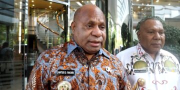 Bantah Lakukan Pembangunan Tambang Gubernur Papua MDF, Kami Tidak Mungkin Menjual Papua