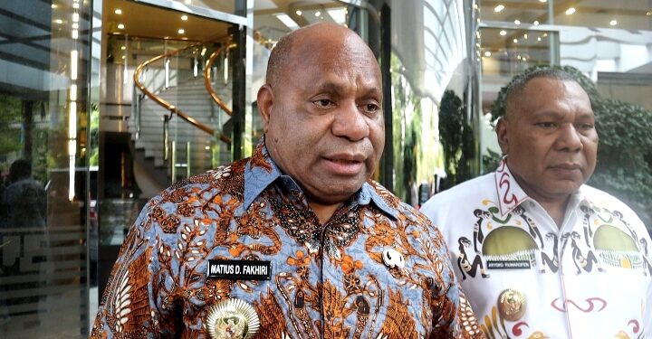 Bantah Lakukan Pembangunan Tambang Gubernur Papua MDF, Kami Tidak Mungkin Menjual Papua